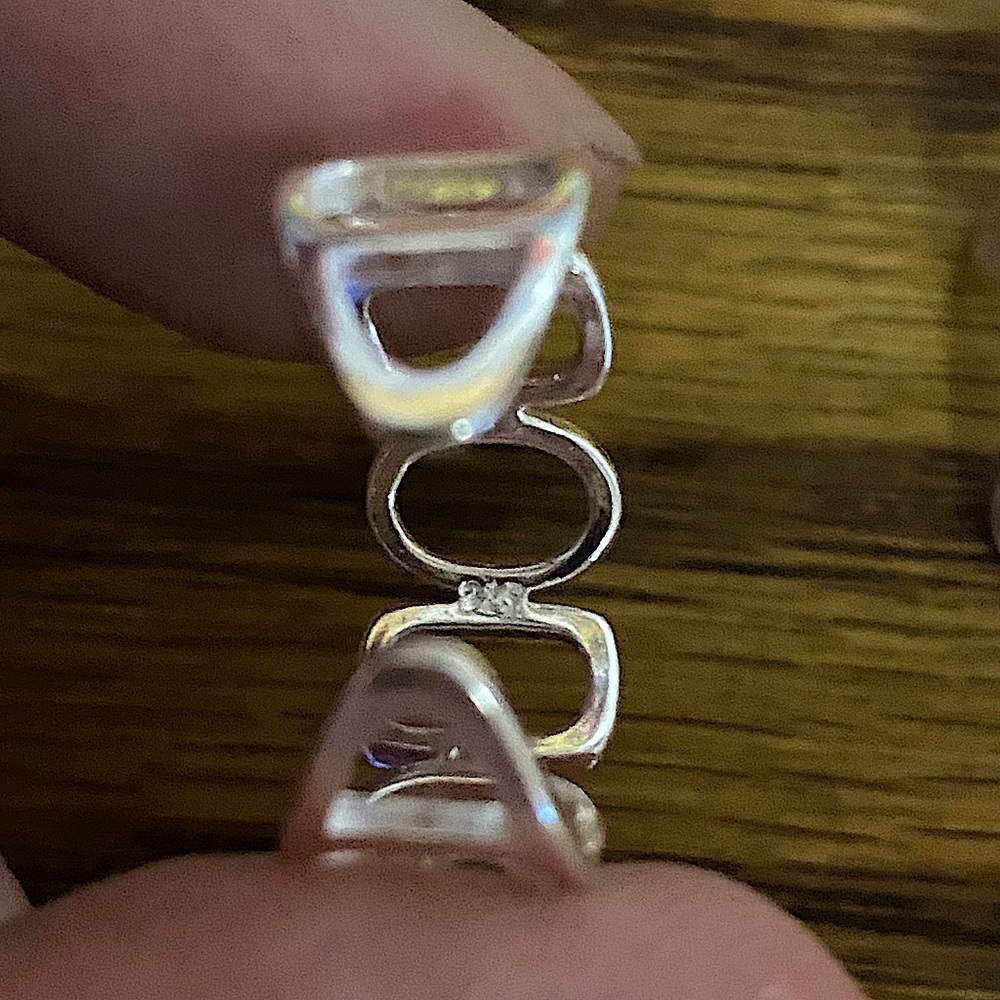 STERLING SILVER MINIMALIST RING SET - Picture 8 of 13